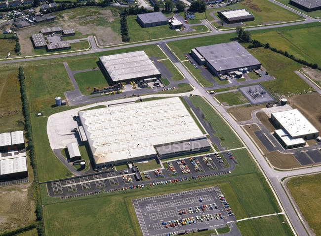 Industriegebiet Clonshaugh — Stockfoto