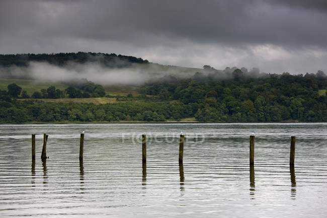 Vista de Loch Lomond - foto de stock