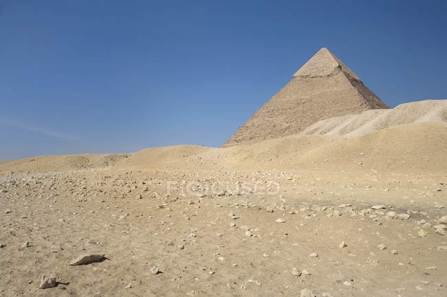 Pyramides de géza en Egypte — Photo de stock