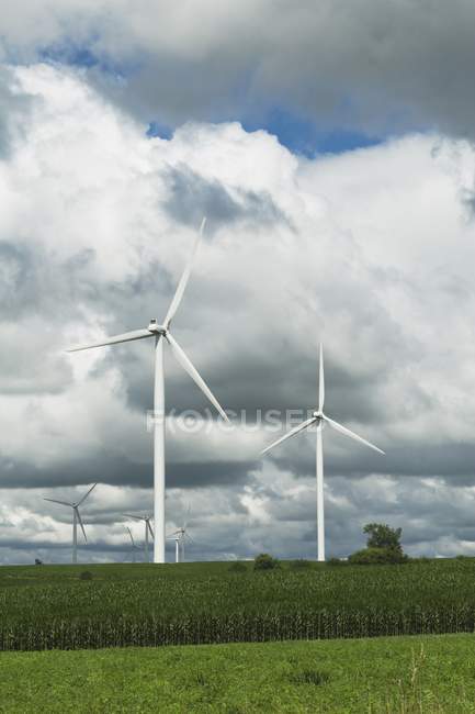 Energía eólica, EE.UU. - foto de stock