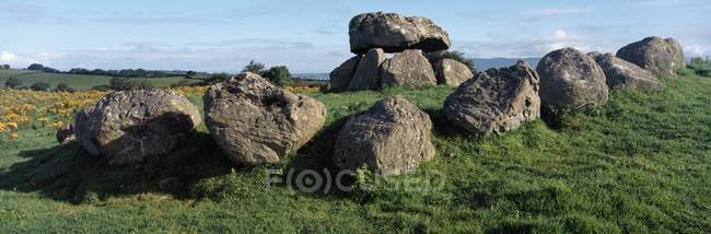 Каменный круг Карроумора, Ирландия — стоковое фото