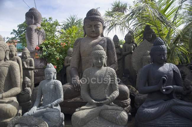 Bali-Statuen nusa dua — Stockfoto