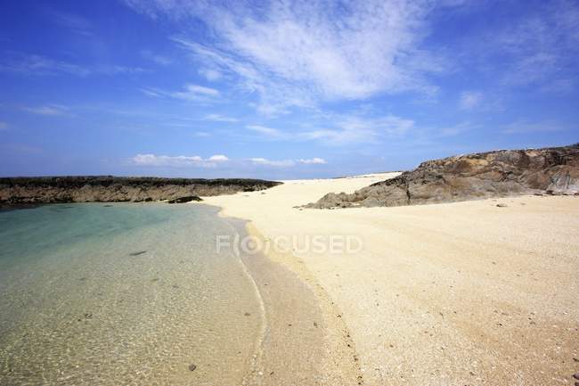 Praia de coral de carrowroe — Fotografia de Stock