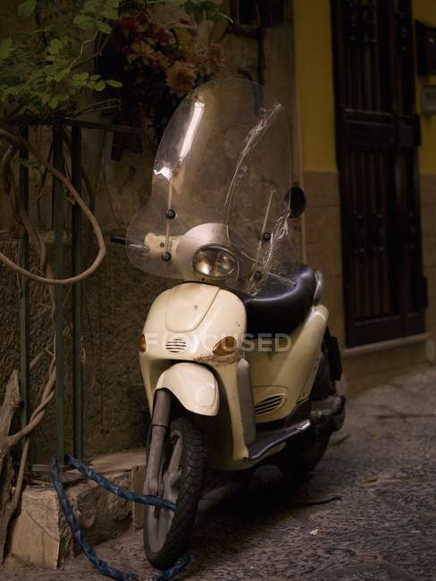 Motorized Vehicle in Naples — Stock Photo