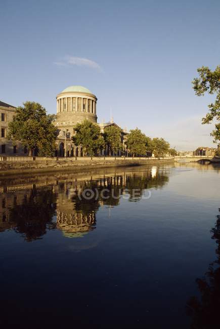 Cuatro Tribunales; Dublin, Co Dublin, Irlanda - foto de stock