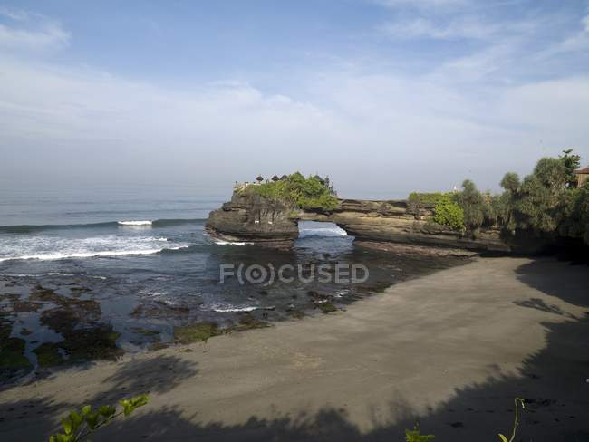 Bali vista a la playa - foto de stock
