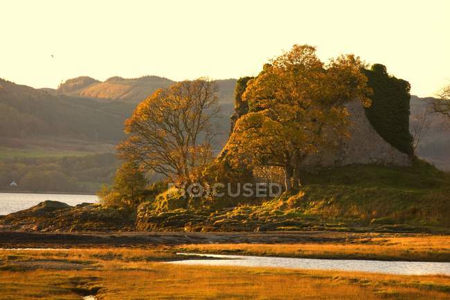 Paysage en automne, Argyll et Bute — Photo de stock