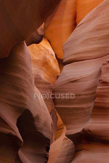 Red Rock Formations, Antelope Canyon — Stock Photo