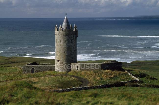 Vista panorâmica do Castelo de Doonagore — Fotografia de Stock