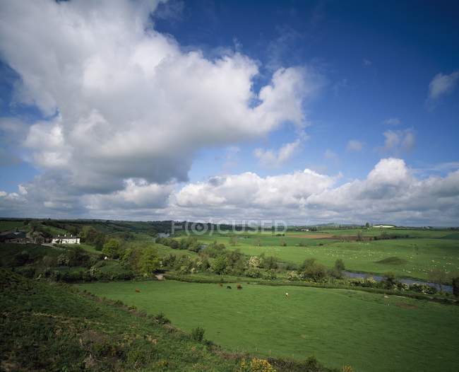Newgrange y Boyne Valley - foto de stock