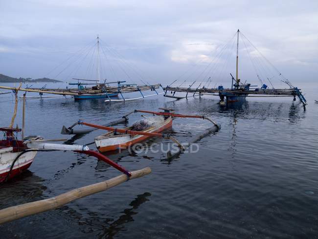 Balinese Fishing Vessels — Stock Photo
