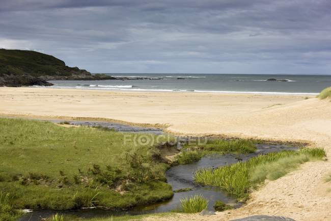 Sandy Beach, Escocia - foto de stock