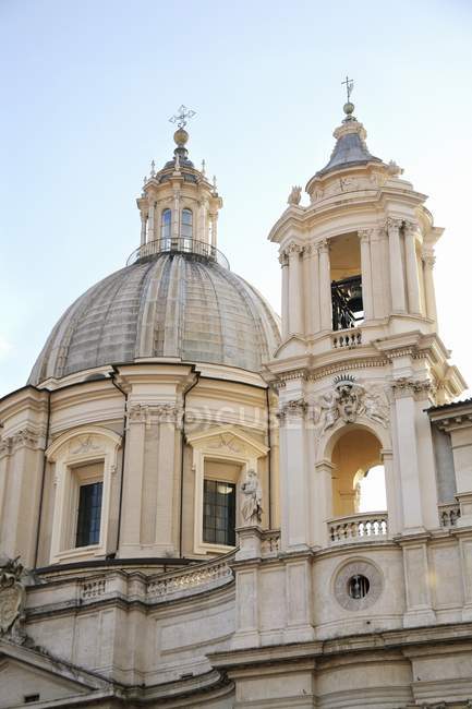 Bell Tower Of Sant'agnese — Stock Photo