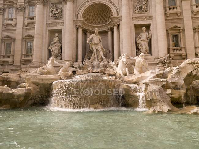 Fonte de Trevi, Roma, Itália — Fotografia de Stock