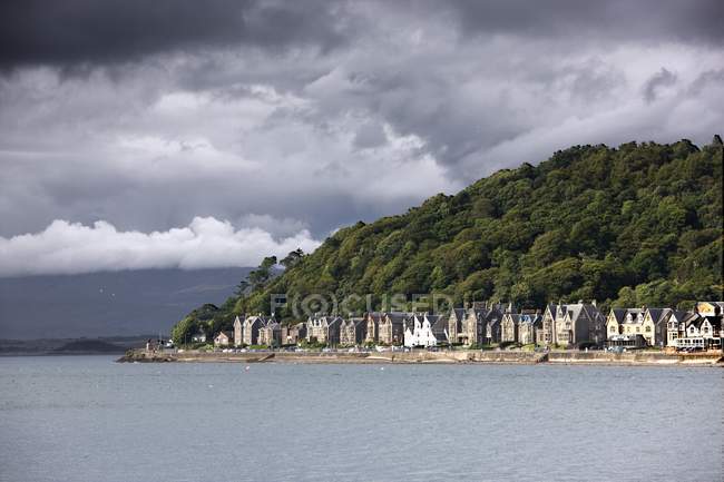 Propriedade à beira-mar, Escócia — Fotografia de Stock