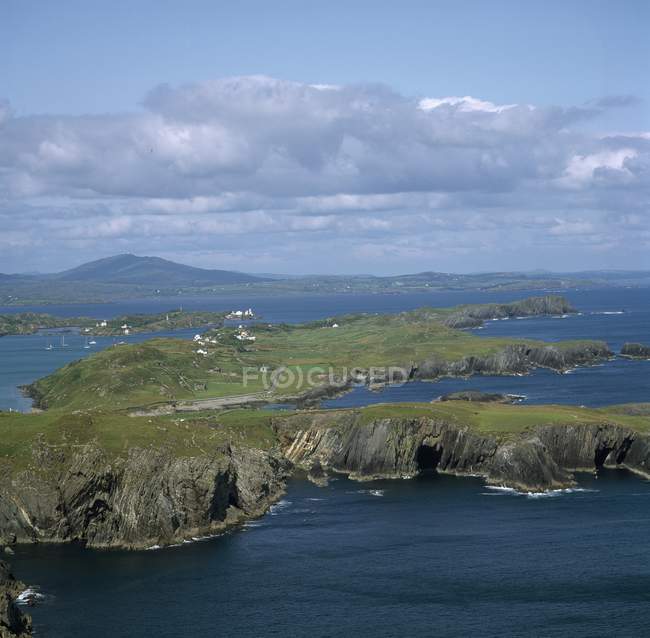 Seelandschaft, Gaunerparadies, Irland — Stockfoto
