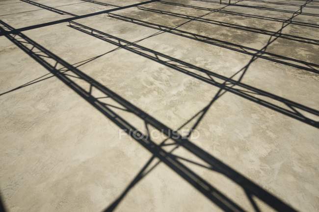 Schatten am Boden im Freien — Stockfoto