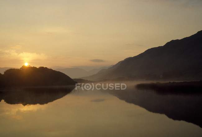 Kylemore Lough; County Galway — Stock Photo