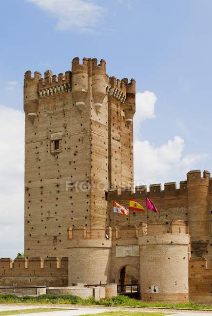 Castillo de La Mota - foto de stock