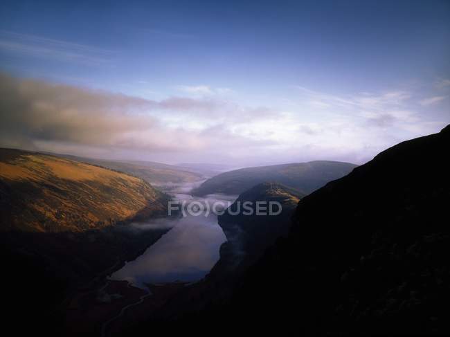 Верхнього озера, Glendalough — стокове фото
