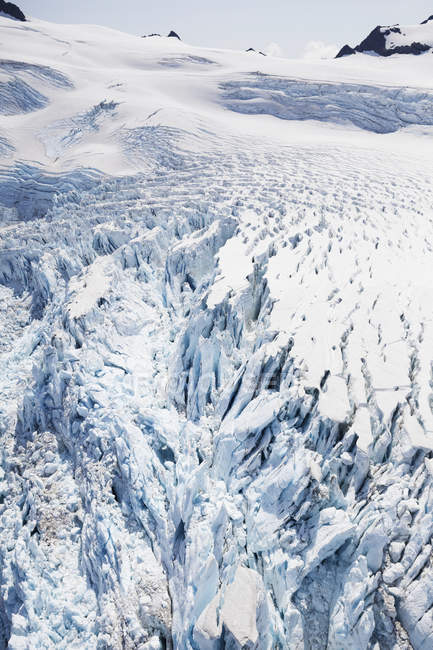 Glaciar Oso, Campo de Hielo Harding; Alaska, Estados Unidos de América - foto de stock