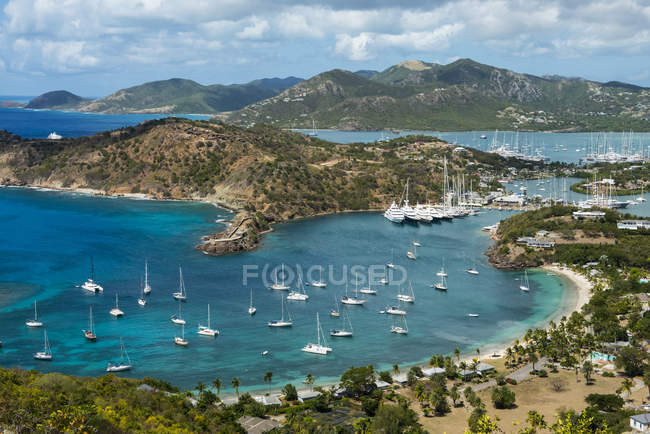 English Harbour; Shirley Heights, Antigua e Barbuda — Foto stock