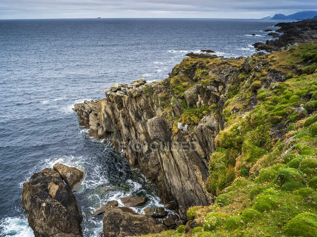 Scenic view of Achill Island, Achill Sound, Wild Atlantic Way, County Mayo, Ireland — Stock Photo