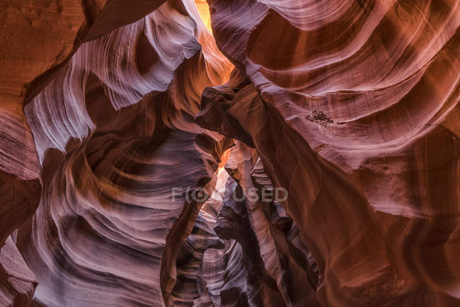 Scenic view of beautiful and famous Upper Antelope Canyon, Arizona, United States of America — Stock Photo