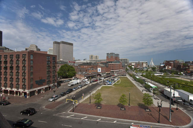 Malerische Ansicht der schönen Stadt Boston, Suffolk County, massachusetts, USA — Stockfoto