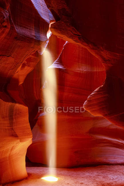 Vista panorâmica do Upper Antelope Canyon; Page, Arizona, Estados Unidos da América — Fotografia de Stock