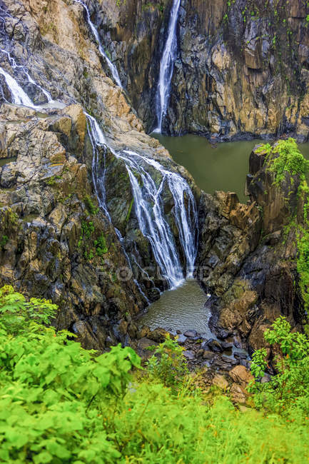 High Angle View of Barron Falls; Queensland, Austrália — Fotografia de Stock