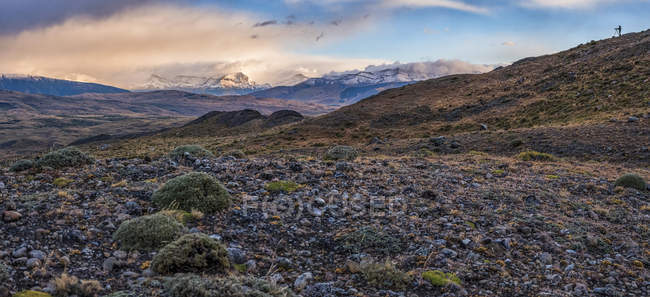 Des paysages incroyables autour du parc national Torres Del Paine du sud du Chili ; Chili — Photo de stock