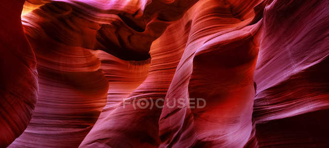 Живописный вид на каньон Лоуэр Антилоп; Пейдж, Аризона, Соединенные Штаты Америки — стоковое фото