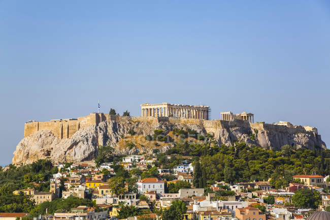 Античні руїни Акрополя (Афіни, Греція). — стокове фото
