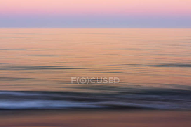 Imagen panorámica abstracta de la costa atlántica de Florida; Florida, Estados Unidos de América - foto de stock