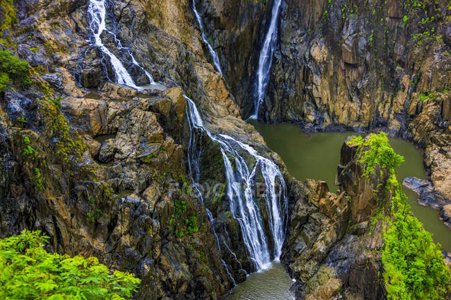 Scenic view of Barron Falls; Queensland, Australia — Stock Photo