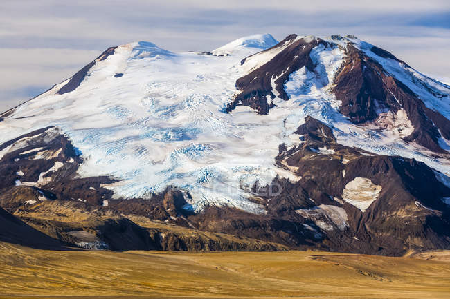 Живописный вид на величественный ландшафт национального парка и заповедника Катмай; Аляска, США — стоковое фото