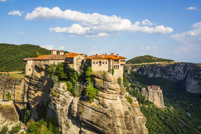 Holy Monastery of Varlaam, Meteora; Thessaly, Greece — Stock Photo