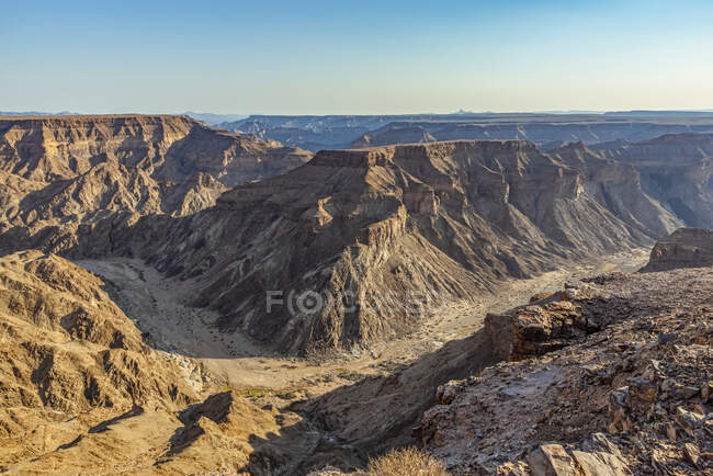 Fish River Canyon; Namibia — Stock Photo