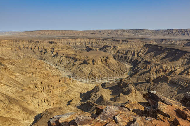 Fish River Canyon; Namibia — Stock Photo