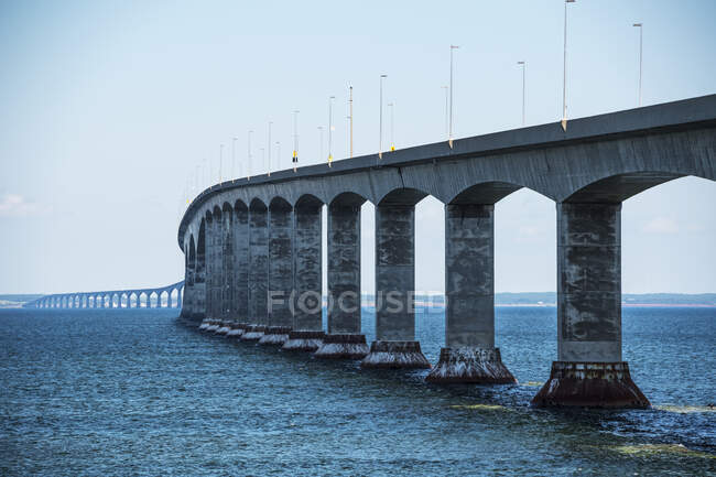 Ponte da Confederação; Ilha do Príncipe Eduardo, Canadá — Fotografia de Stock