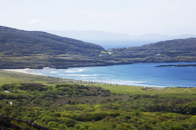 Küstenlinie, in der Nähe von Caherdaniel; County Kerry, Irland — Stockfoto