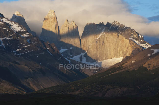 Torres Del Paine, Parque Nacional Torres Del Paine; Chile — Fotografia de Stock