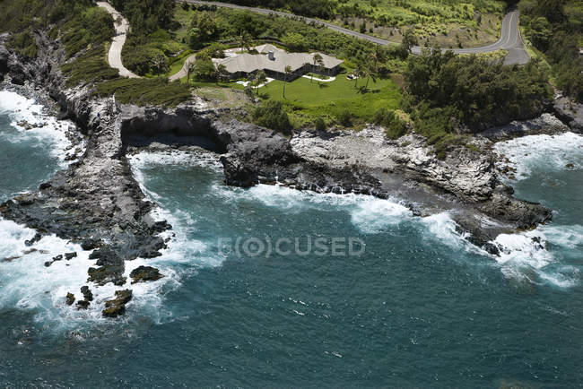 Linea costiera maui . — Foto stock