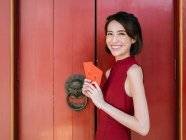 Chinese woman CNY collection — Stock Photo