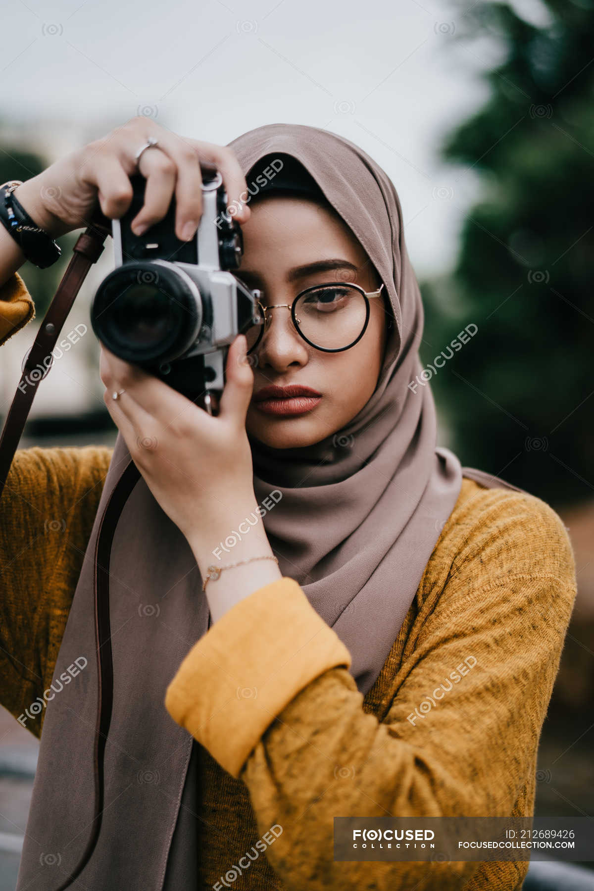 Young Girl Camera