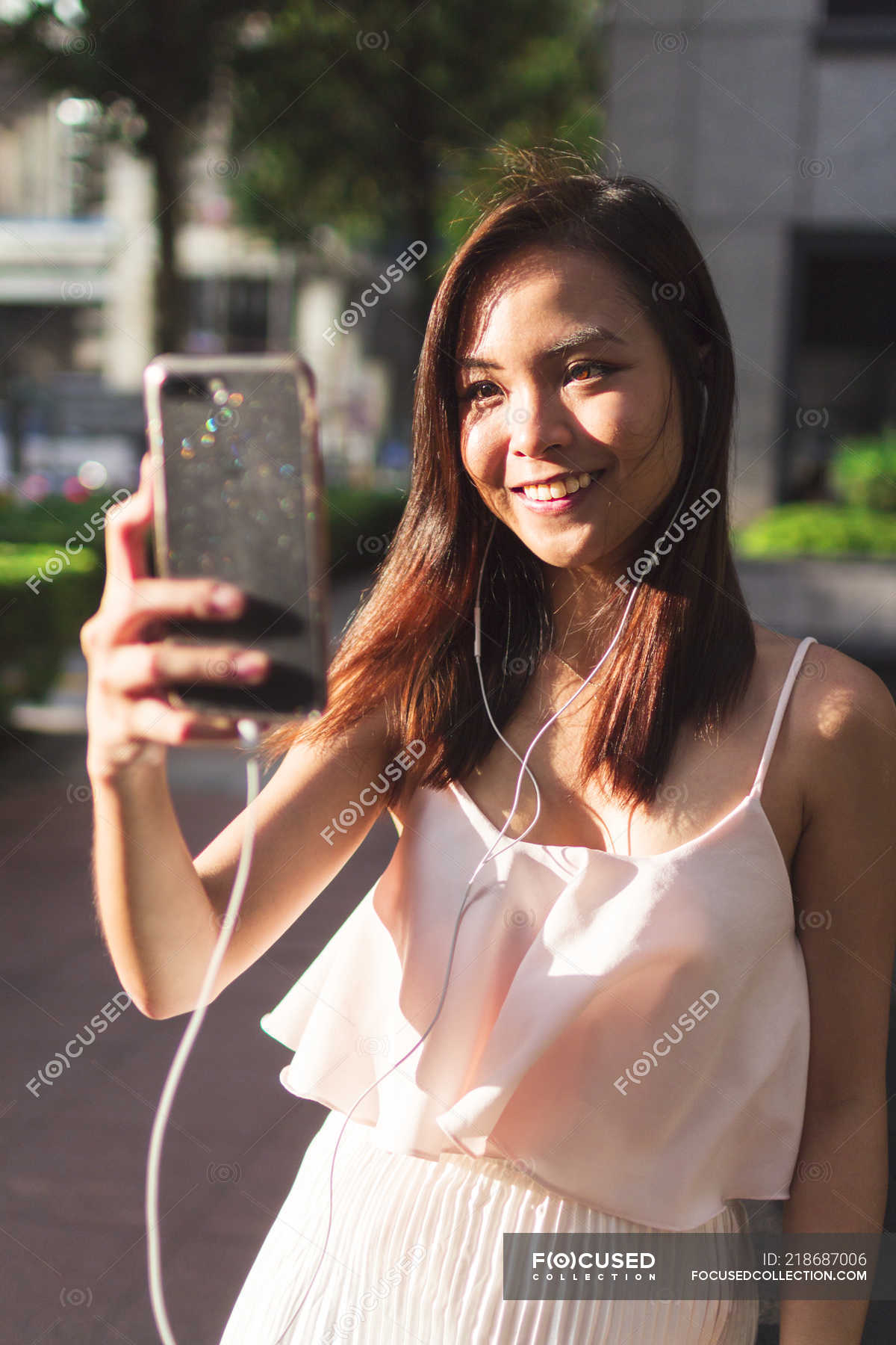 asian girl selfie