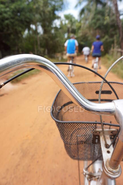 Touring the countryside in Siem Reap, Cambodia — Stock Photo