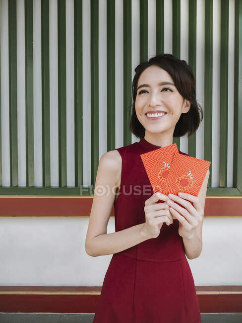 Femme chinoise CNY collection — Photo de stock