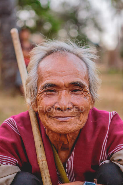 Портреты людей по всей Азии — стоковое фото